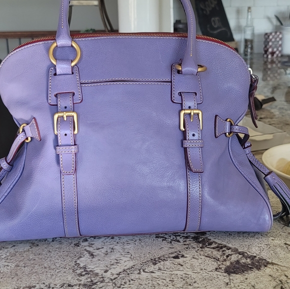 Dooney & Bourke Lavender Dome Satchel - Picture 14 of 16